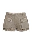 Outerbank Cargo Short Light Brown Wash