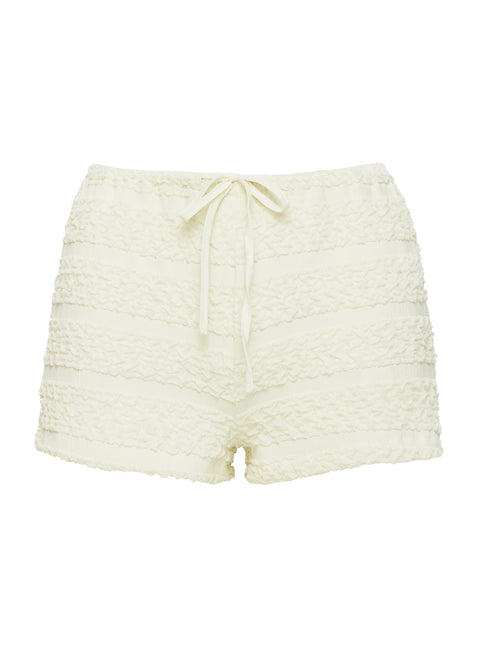product Princess Polly Pinup Broderie Micro Shorts Cream High Waisted Shorts 