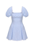 product Princess Polly Rabatia Mini Dress Blue Square Neck 