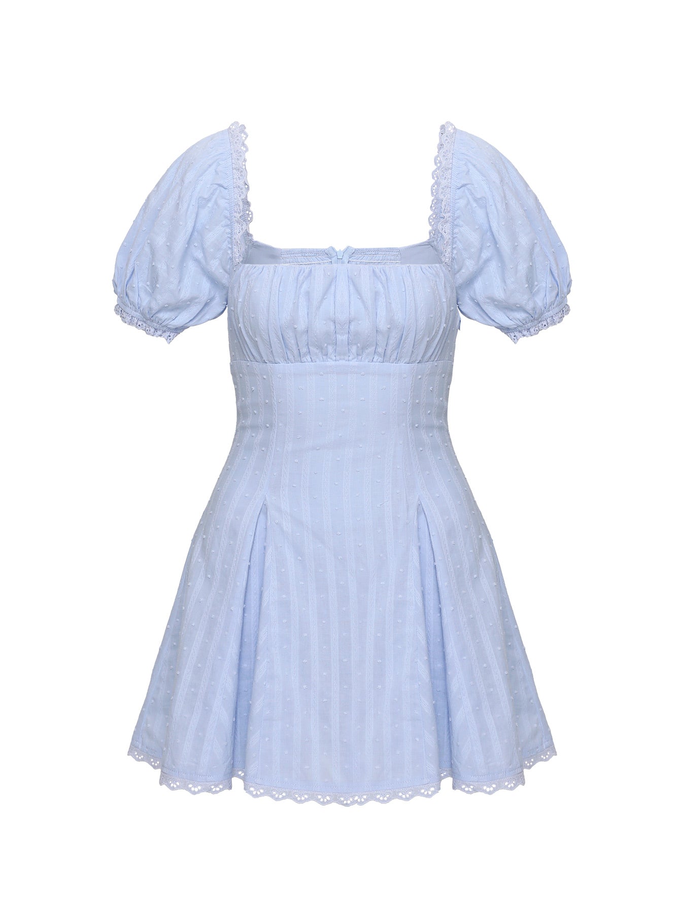 product Princess Polly Rabatia Mini Dress Blue Square Neck 