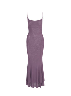 product Princess Polly Asymmetric Neckline  Sikora Vintage Maxi Dress Purple