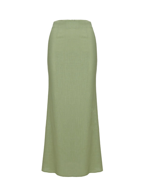 product Princess Polly Sophia Maxi Skirt Green Maxi 