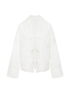 product Princess Polly Spiri Shirt White Full Sleeves V-Neck 