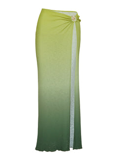 product Princess Polly Star Girl Maxi Skirt Green Ombre Maxi 