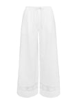 Summer Chateau Pants White