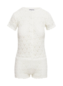 Sun Still Shines Crochet Set White