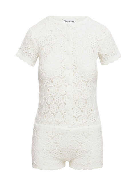 Sun Still Shines Crochet Set White