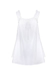 Swing Mini Dress White Petite