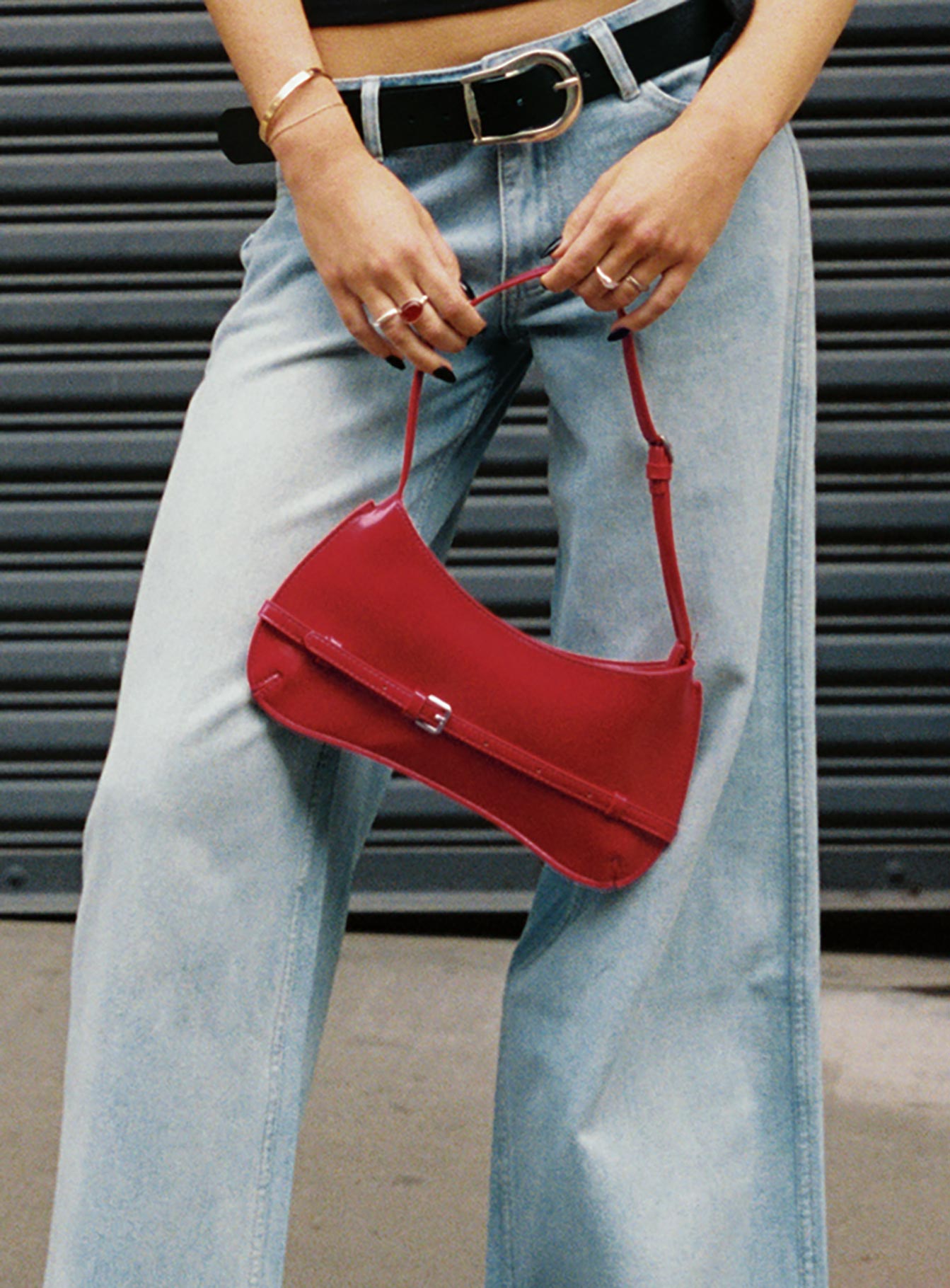 Stand For Something Shoulder Bag Red