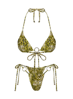 Sunbrella Tie Side Bikini Bottoms Snake
