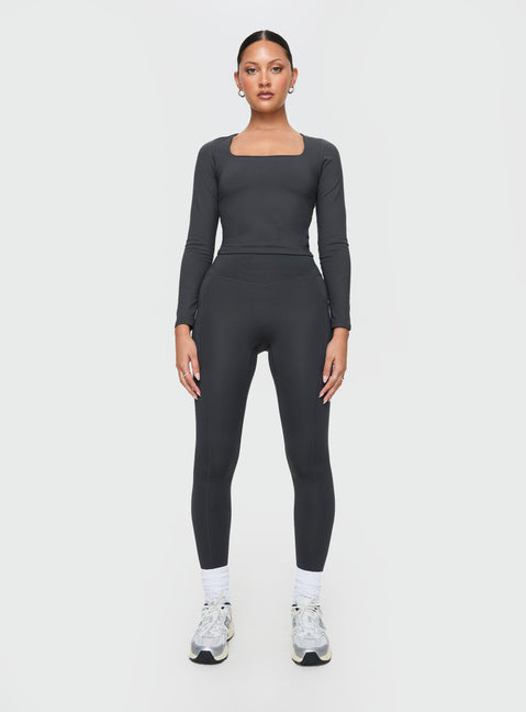 Thriving Activewear Top Grey