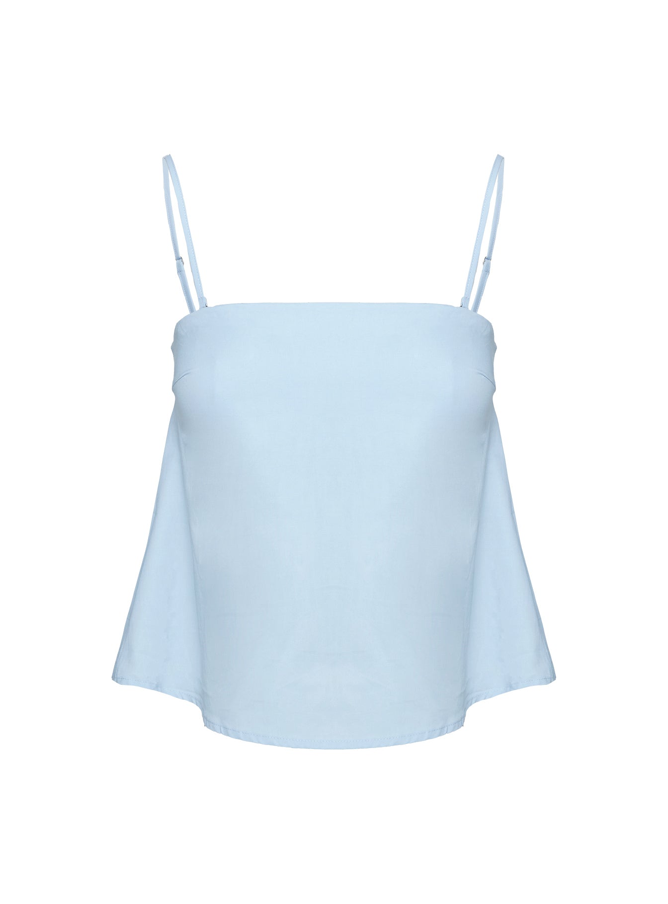 product Princess Polly Trapeze Strapless Top Blue Sleeveless Square Neck 