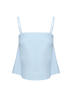 product Princess Polly Trapeze Strapless Top Blue Sleeveless Square Neck 