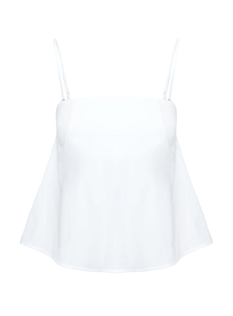 product Princess Polly Trapeze Strapless Top White Sleeveless Square Neck 