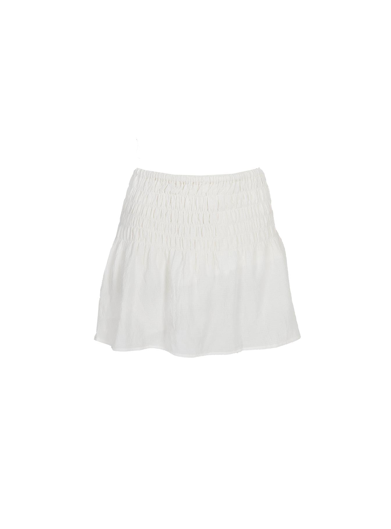 product Trevani Ribbon Mini Skirt Ivory Princess Polly  Mini Skirts 