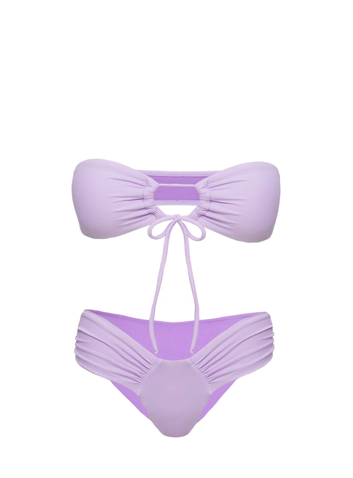 Tropical Vibes Bikini Bottoms Purple