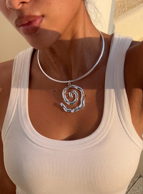 Ursula Necklace Silver