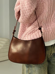 Vesperea Shoulder Bag Chocolate Brown