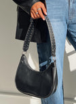 Verde Shoulder Bag Black