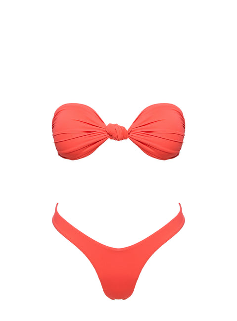 Getting Warmer Bikini Top Orange