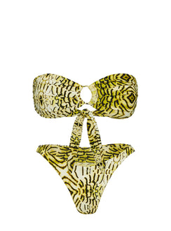 Zephyrah Bikini Bottoms Snake