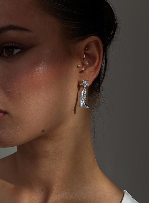 Starstruck Earrings Silver