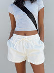 Clark Shorts White Princess Polly mid-rise 