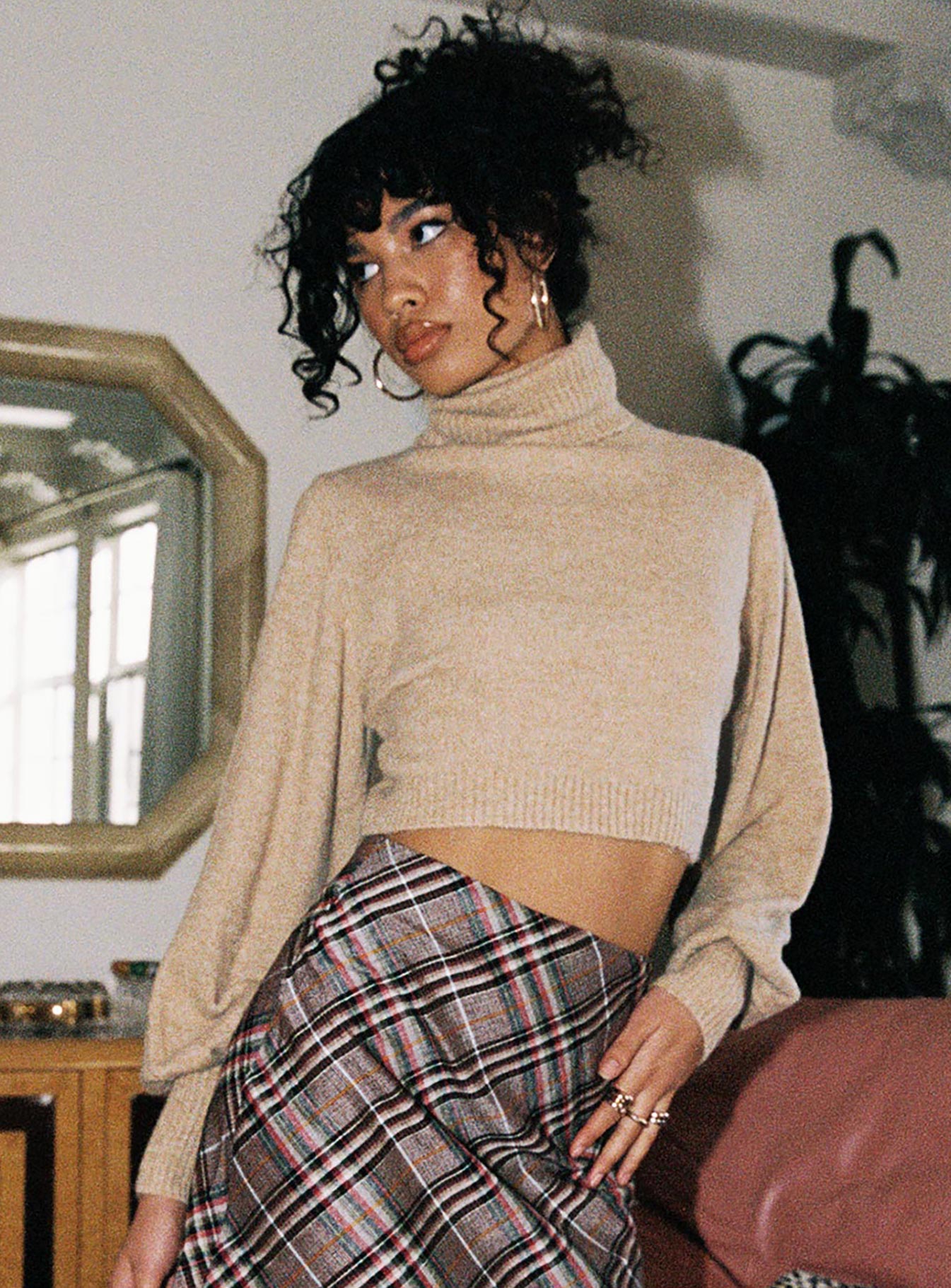 Sweater and skirt discount 90s