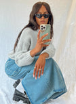 product The Ragged Priest Carpenter Maxi Skirt Mid Blue Princess Polly  Maxi 