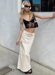 product My Girl Maxi Skirt Beige Princess Polly  Maxi 