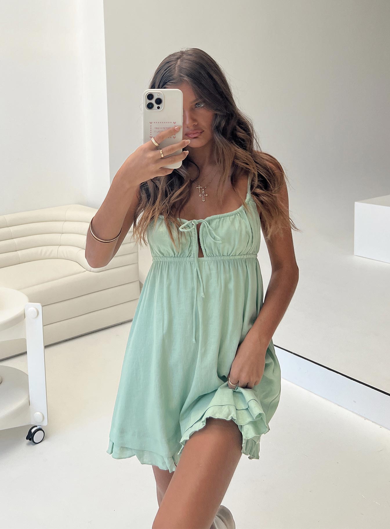 Green dress cheap princess polly