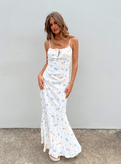 product Princess Polly Crew Neck  Corith Maxi Dress White / Multi