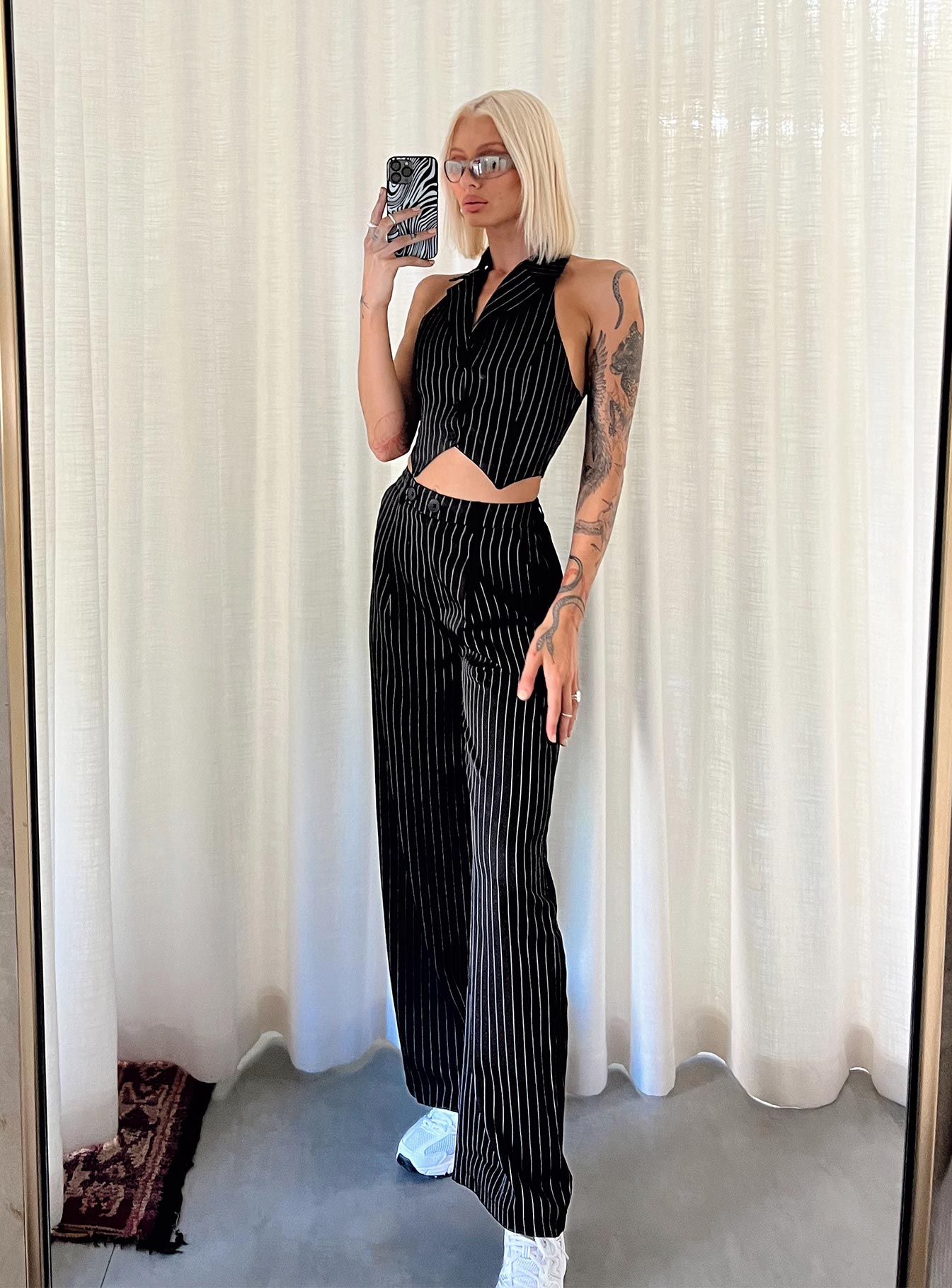 Zia Set Black Stripe