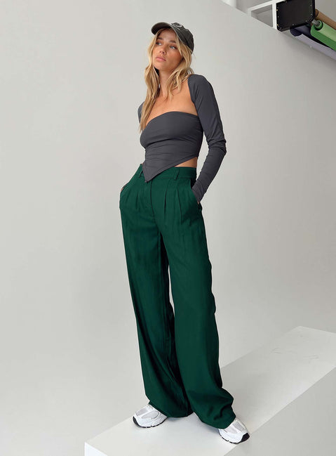 product Princess Polly  Kacey Pants Forest Green