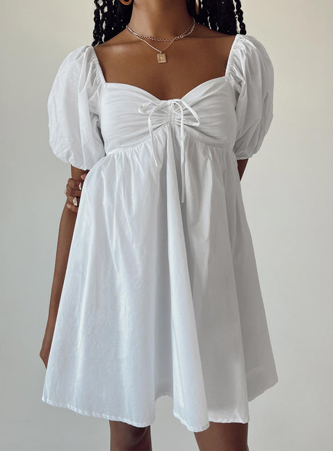 product Princess Polly Square Neck  Lillien Mini Dress White