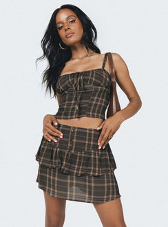 product Woodlands Mini Skirt Multi Princess Polly  Mini Skirts 