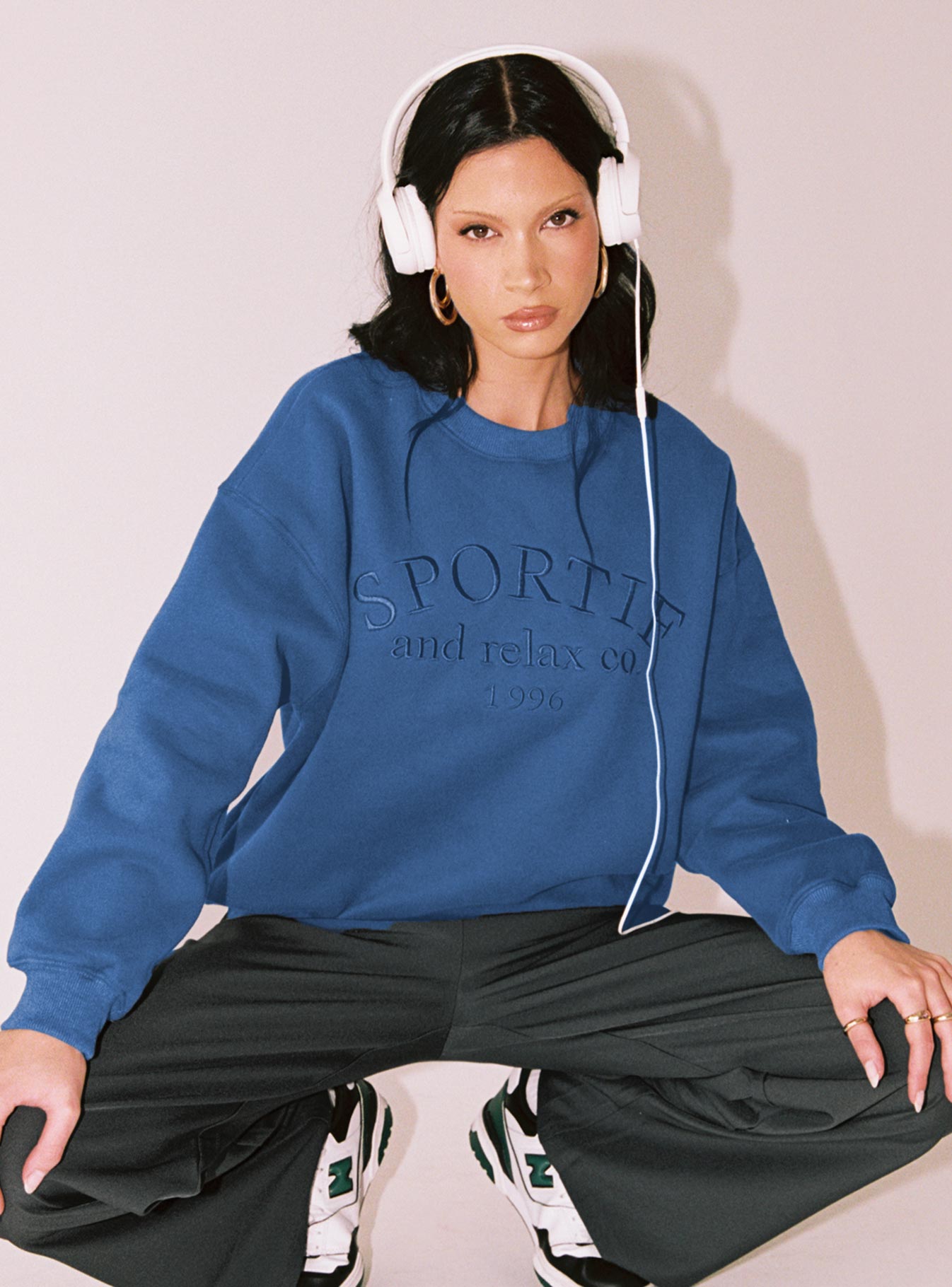 Major League Sweatshirt Navy Princess Polly  regular 