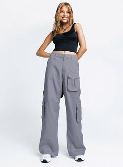 product Princess Polly High Waisted Pants  Lovis Trouser Grey
