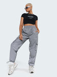 Princess Polly high-rise  Renni Pants Grey