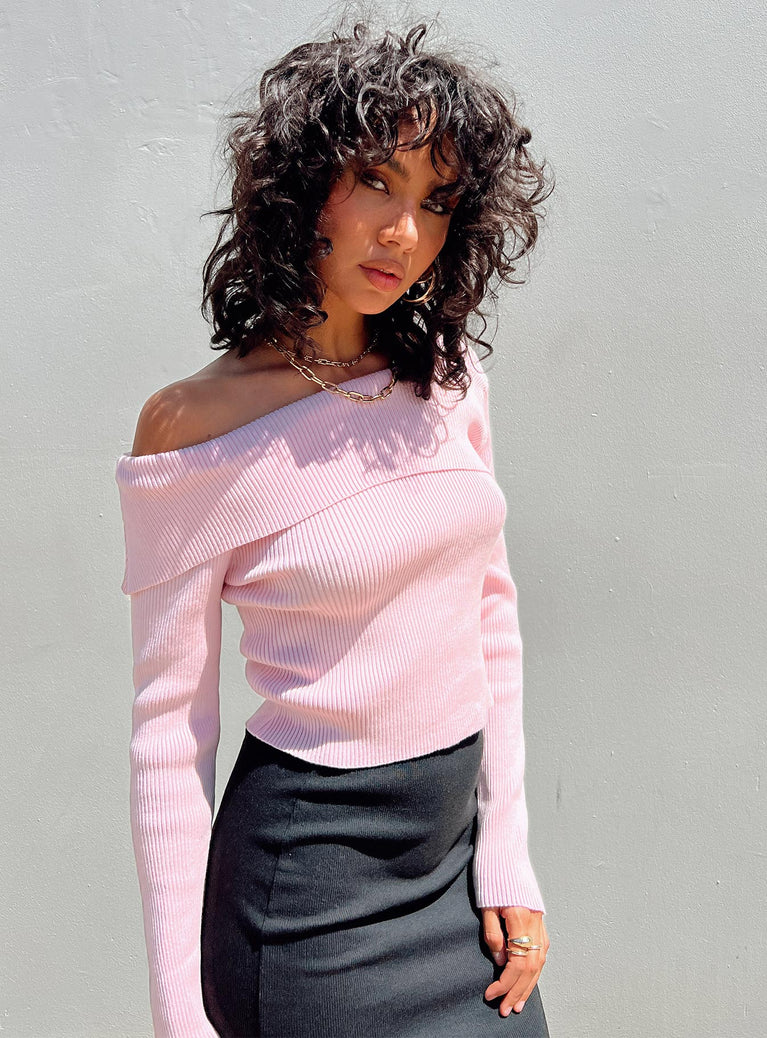 Brookman Sweater Pink Princess Polly  Cropped 