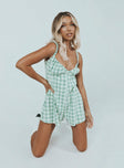 Harlie Romper Green