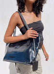 Holst PU Tote Black