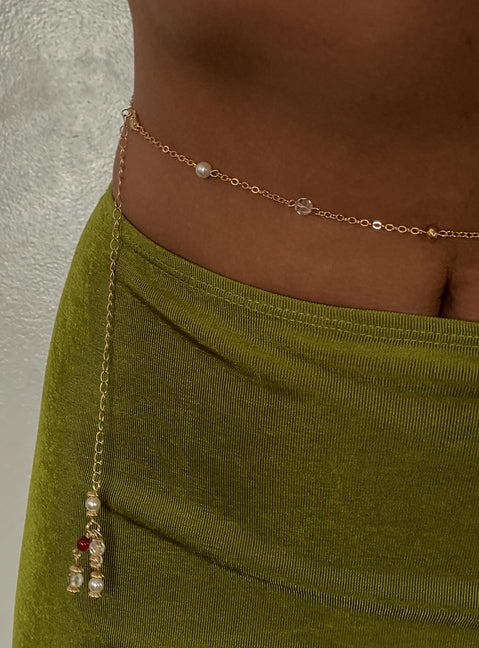 Davall Chain Belt Gold