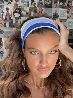 Aida Headband Blue Multi
