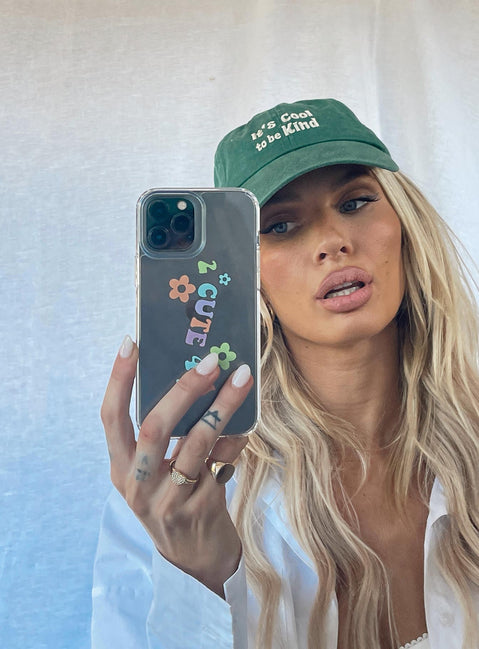 Too Cute iPhone Case Clear / Multi