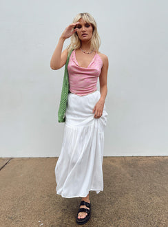 product Chels Asymmetric Maxi Skirt White Princess Polly  Maxi 