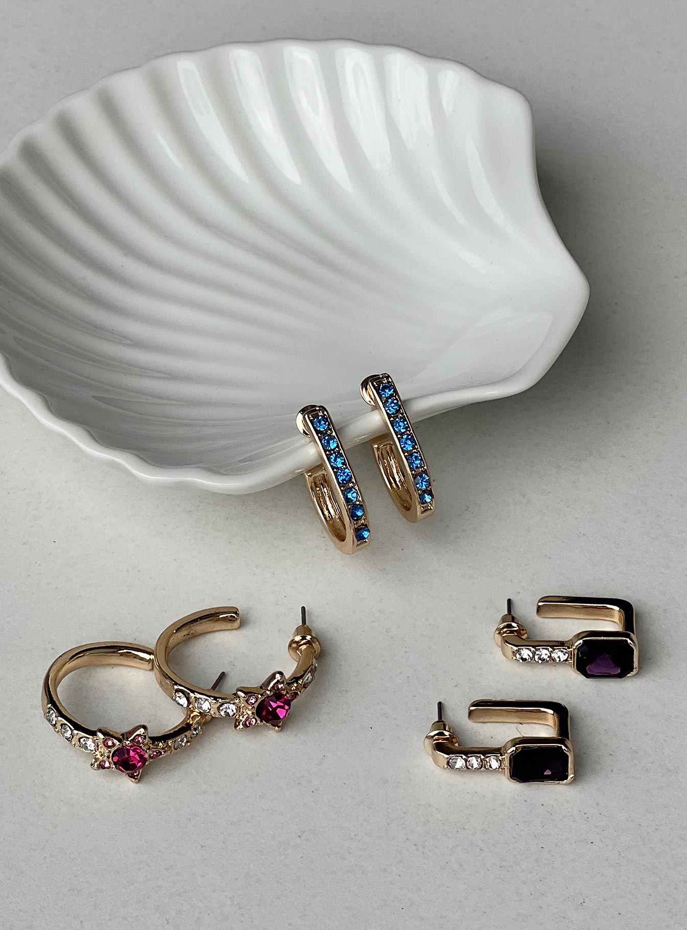 Donilla Earring Pack Gold / Multi