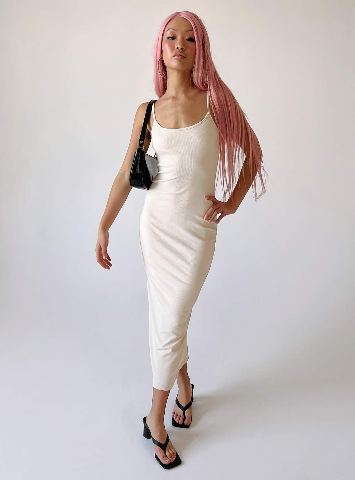 product Princess Polly High Neck  Cherie Maxi Dress Beige