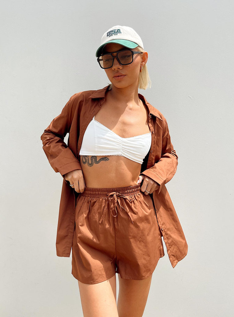 The Chloe Set Brown