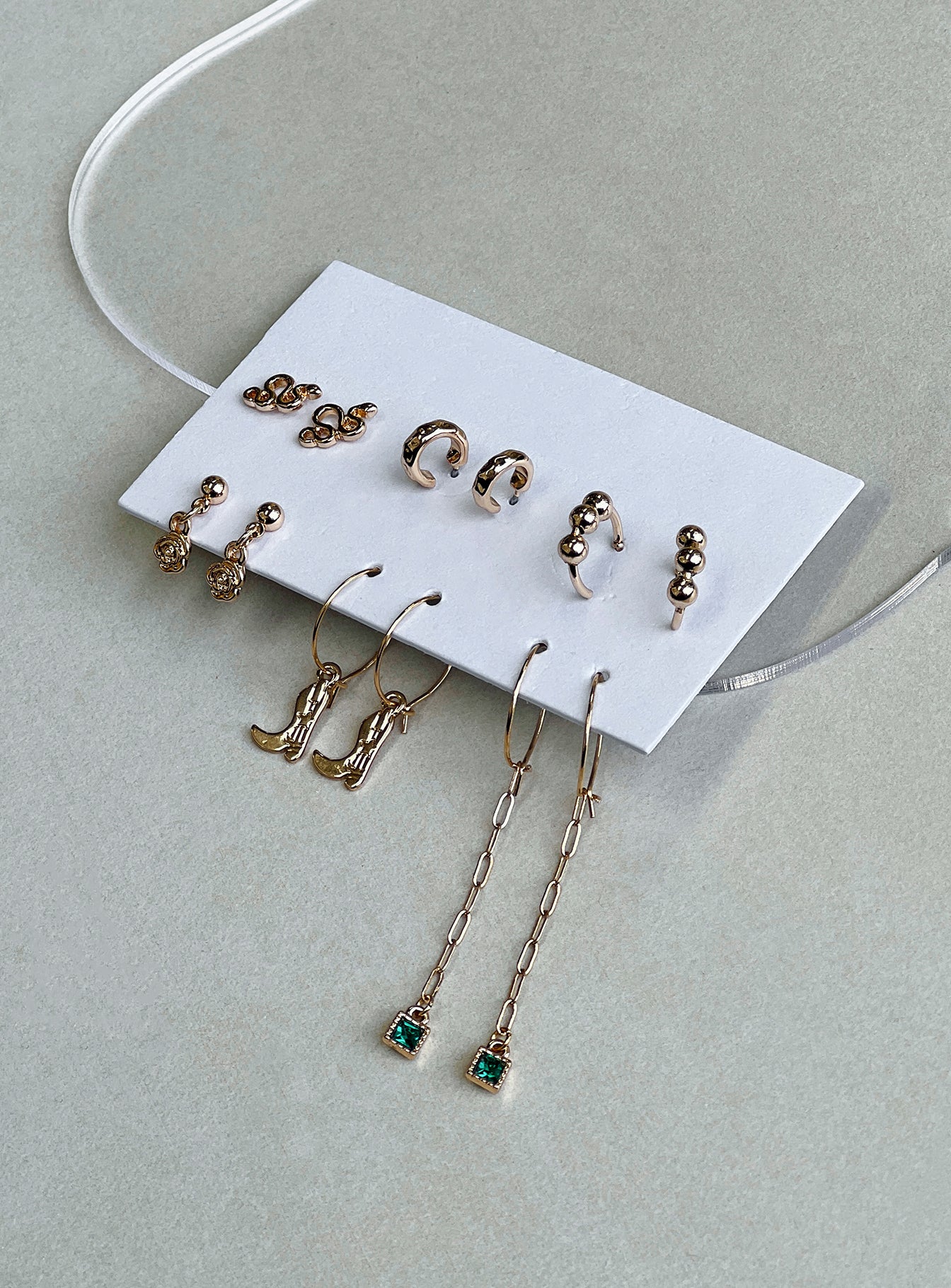 Jansson Earring Pack Gold